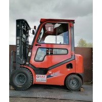 Вилочный погрузчик Heli 1.8т с кабиной на спарке