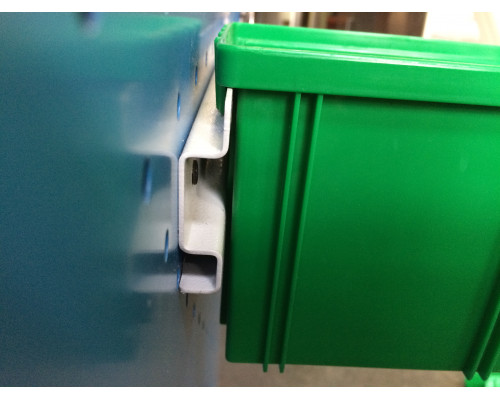 Органайзер настенный Стелла-техник V-2-650-зеленый , 4 ящика V-2