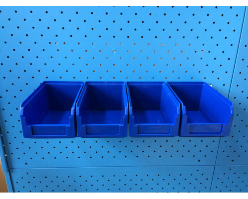Органайзер настенный Стелла-техник V-2-650-синий , 4 ящика V-2