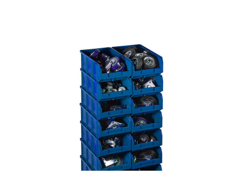 Пластиковый ящик Стелла-техник V-3-синий 342х207x143мм, 9,4 литра