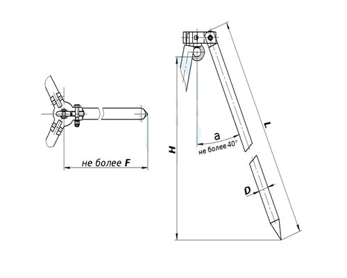 Тренога перегрузочная ТПГ-500
