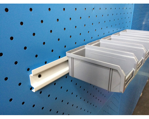 Органайзер настенный Стелла-техник V-1-650-серый , 6 ящиков V-1