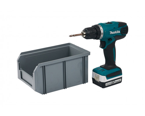 Пластиковый ящик Стелла-техник V-2-серый 234х149х120мм, 3,8 литра