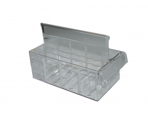 Перегородка короба Стелла-техник С-2-продольная , прозрачная