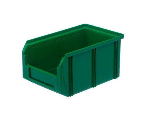 Пластиковый ящик Стелла-техник V-2-зеленый 234х149х120мм, 3,8 литра