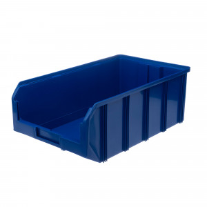 Пластиковый ящик Стелла-техник V-4-синий 502х305х184мм, 20 литров