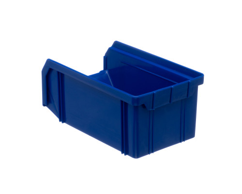 Пластиковый ящик Стелла-техник V-1-синий 172х102х75мм, 1 литр
