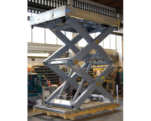 Стационарный подъемный стол JIHAB высокоподъемный