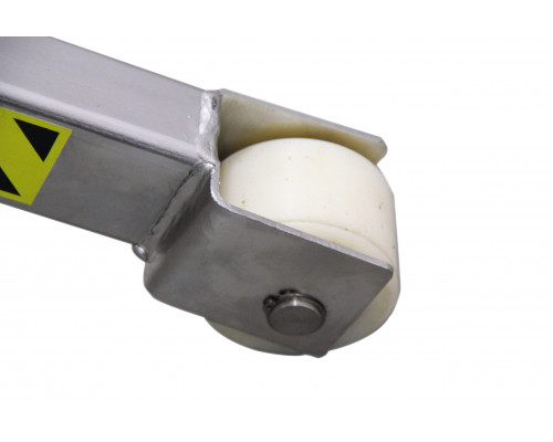 Гидравлическая тележка TISEL TZX10 INOX (ножничная, нержавеющая сталь)