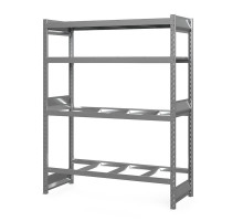 Стеллаж грузовой СГ Ультра (2500х1200х600) 4 яруса, без настила, для шин, дисков, колес