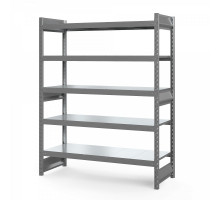 Стеллаж грузовой СГ Ультра (2000х1200х600 мм) 5 ярусов, цинк