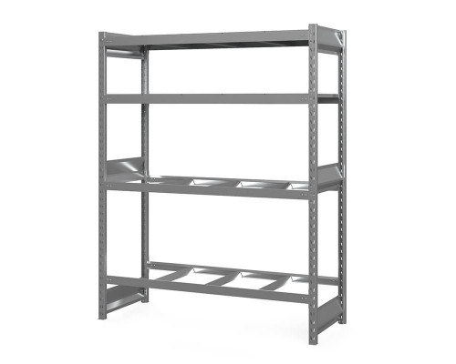 Стеллаж грузовой СГ Ультра (2000х1200х800) 4 яруса, без настила, для шин, дисков, колес