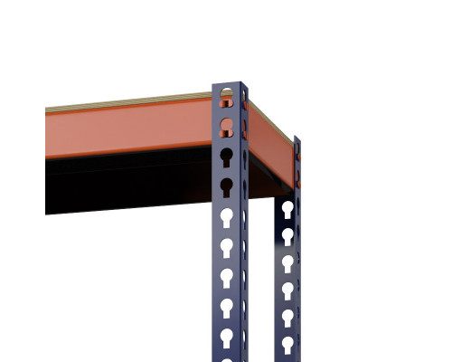 Стеллаж металлический Профи-Т 3000x1540x455 мм. Ярусы: фанера 5 шт.