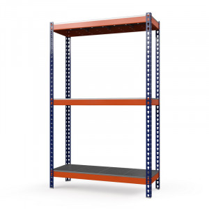 Стеллаж металлический Профи-Т 2000x1240x500 мм. Ярусы: оцинк. мет. перф. усил. 3 шт.