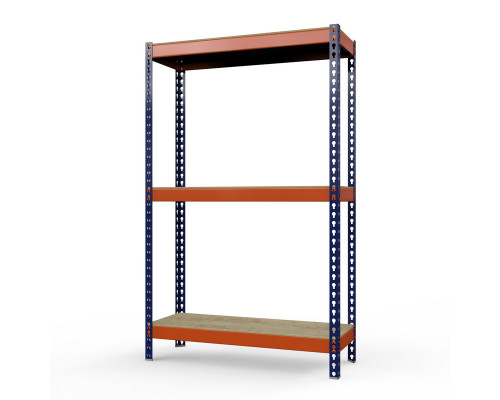 Стеллаж металлический Профи-Т 2000x1845x655 мм. Ярусы: фанера 3 шт.