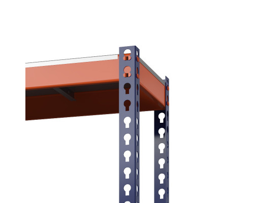 Стеллаж металлический Профи-Т 3000x1845x500 мм. Ярусы: оцинк. мет. усил. 6 шт.