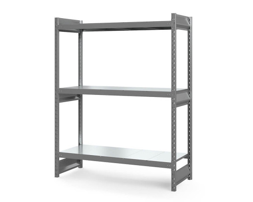 Стеллаж грузовой СГ Ультра (2000х1500х1000 мм) 3 яруса, цинк