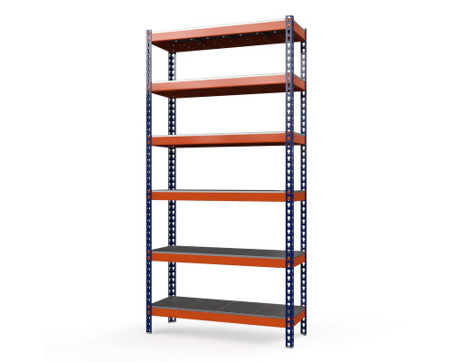 Стеллаж металлический Профи-Т 3000x1845x770 мм. Ярусы: оцинк. мет. перф.  6 шт.