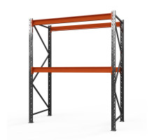 Стеллаж металлический Оптима, 2000x1530x785 мм. Ярусы: 2 шт. без настила