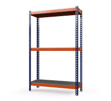 Стеллаж металлический Профи-Т 2000x1240x455 мм. Ярусы: оцинк. мет. перф. усил. 3 шт.