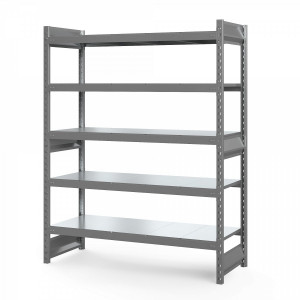 Стеллаж грузовой СГ Ультра (3000х1500х800 мм) 5 ярусов, цинк