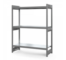 Стеллаж грузовой СГ Ультра (2000х1500х1000 мм) 5 ярусов, цинк