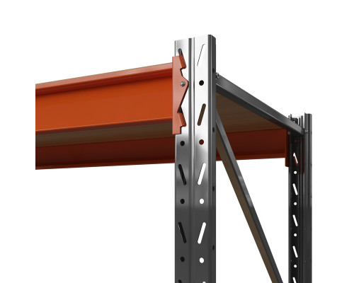 Стеллаж металлический Оптима, 2000x1530x785 мм. Ярусы: 3 шт. фанера