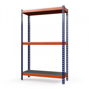 Стеллаж металлический Профи-Т 2000x1240x1005 мм. Ярусы: оцинк. мет. усил. 3 шт.