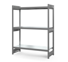 Стеллаж грузовой СГ Ультра (2500х900х500 мм) 3 яруса, цинк