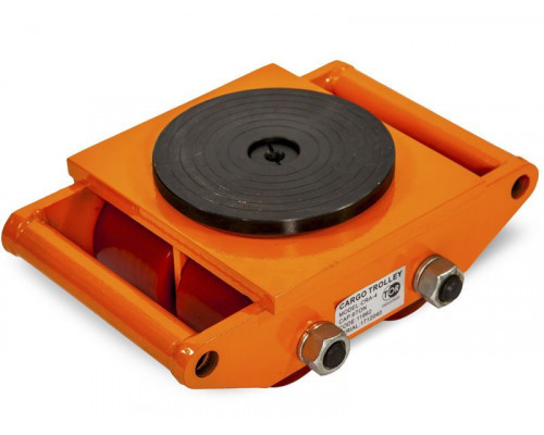 Роликовая платформа поворотная TOR CRA-4 г/п 6 т (N) (без ручки)