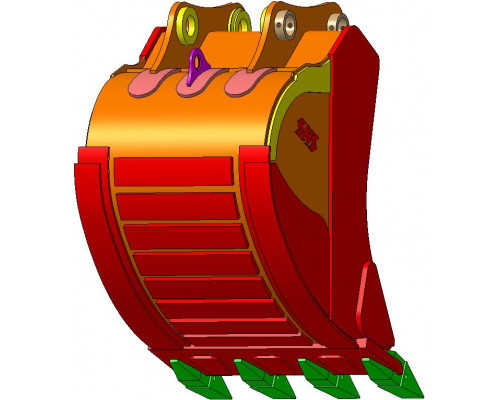 Скальные ковши (RD) для экскаваторов 31-38 тонн