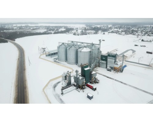 Зерноочистительно-сушильный комплекс ЗСК-60ША