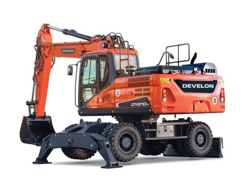 Колесный экскаватор DEVELON DX210WA
