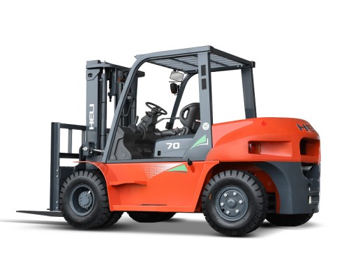 Бензиновый автопогрузчик HELI CPQD70G (7 т)